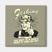 Fischerei: Thru Seine Fliege Magnet (Vorne)