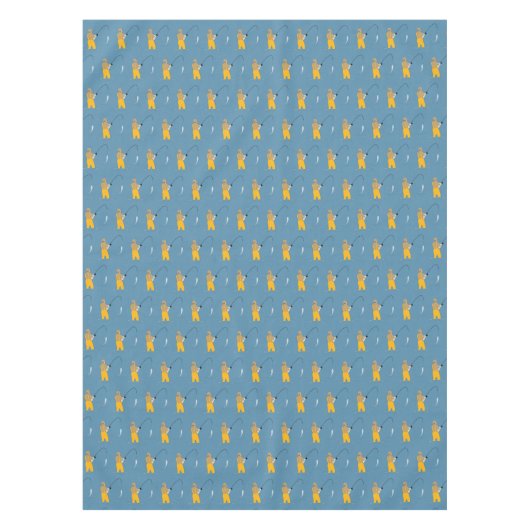 Fischerei Tischdecke (Vorderseite)