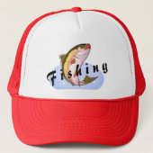 Fischerei Truckerkappe (Vorderseite)