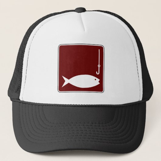Fischerei Truckerkappe (Vorderseite)