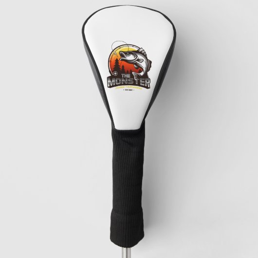 Fischerei-Turnier Golf Headcover (Vorderseite)
