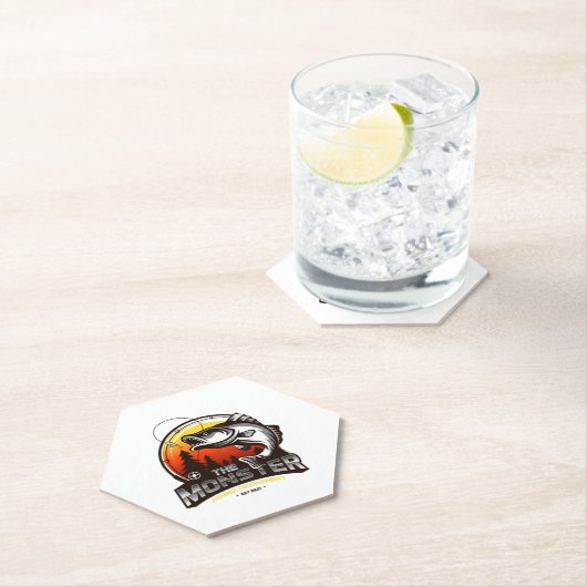 Fischerei-Turnier Untersetzer (Vor Ort)