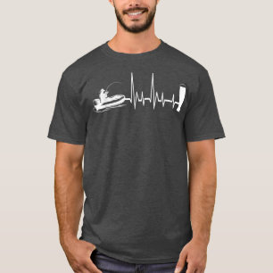 Fischerei und Bier - Angelroute Fischen T-Shirt