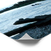 Fischerei und Bootfahren am Kenai River Poster (Ecke)