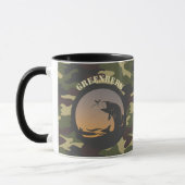 Fischerei und Camouflage Tasse (Links)