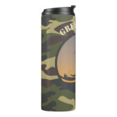 Fischerei und Camouflage Thermosbecher (Nach links gedreht)