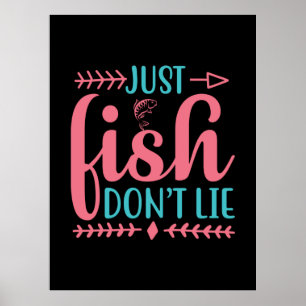 Fischerei und Fischerei Poster