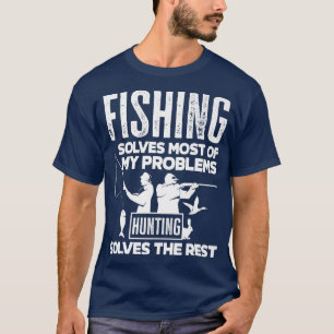 Fischerei und Jagd Fischerei T-Shirt