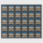 Fischerei und Jagd Humorer Fisch und Jagd Hobby Geschenkpapier (Flach)