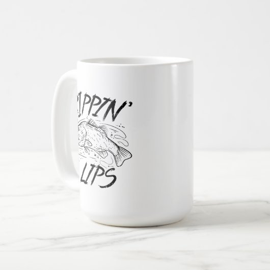 Fischerei und Rippin Lips Kaffeetasse (Vorderseite Links)