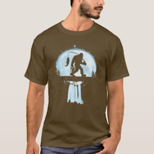 Fischerei unter dem blauen Mondlicht T-Shirt