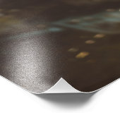 Fischerei unter der Brücke Fotodruck (Ecke)