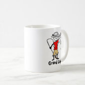 Fischerei von großartigem See, Fang der Kaffeetasse (VorderseiteRechts)