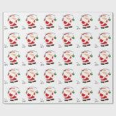 Fischerei-Weihnachtspapier Geschenkpapier (Flach)