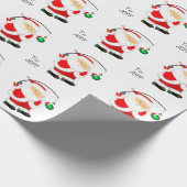 Fischerei-Weihnachtspapier Geschenkpapier (Ecke)