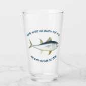 Fischerei: Wo der größte Fisch... - Bier fischen. Glas (Vorderseite)