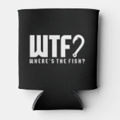 Fischerei - Wo ist der Fisch? Dosenkühler (Vorderseite)