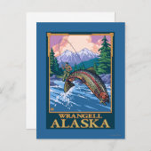 Fischerei - Wrangell, Alaska Postkarte (Vorne/Hinten)