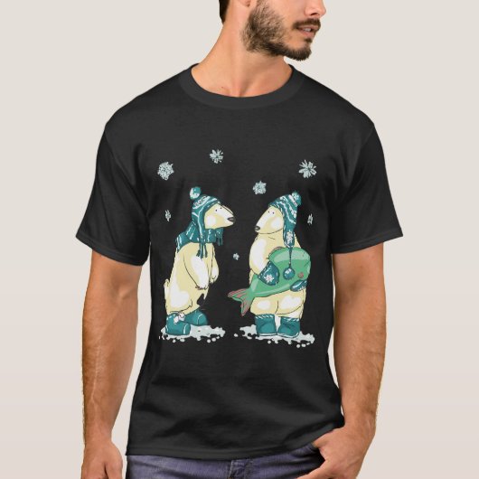 Fischerei-Zitate T-Shirt (Vorderseite)
