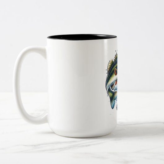 Fischerei Zweifarbige Tasse (Links)