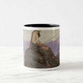 Fischerei Zweifarbige Tasse (Mittel)