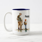 Fischerei Zweifarbige Tasse (Links)