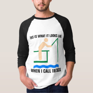 FISCHEREIANISCHER T - Shirt, FISCHEREI, RUF IN KRA T-Shirt