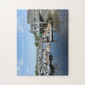Fischereianleger in Kennebunkport Maine Puzzle (Vertikal)