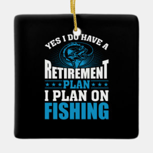 Fischereiart I-Plan Keramikornament