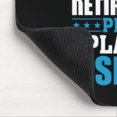 Fischereiart I-Plan Mousepad (Ecke)