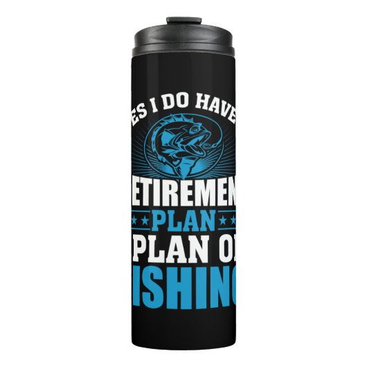 Fischereiart I-Plan Thermosbecher (Vorderseite)