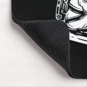 Fischereiastronaut Mousepad (Ecke)
