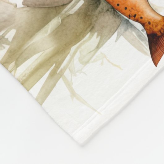 FISCHEREIBLANKET FÜR JUNGEN FLEECEDECKE (Ecke)