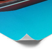 Fischereiboot Poster (Ecke)