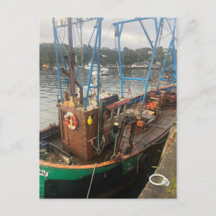 Fischereiboot, Tobermory, Insel Mull, Schottland Feiertagspostkarte