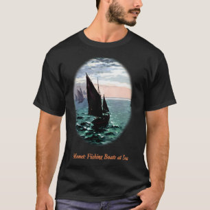 Fischereiboote auf See T-Shirt