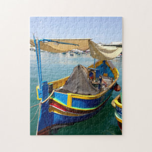 Fischereiboote von Malta. Puzzle