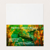 FISCHEREICHARTA VISITENKARTEN (Außenseite Aufgefaltet)