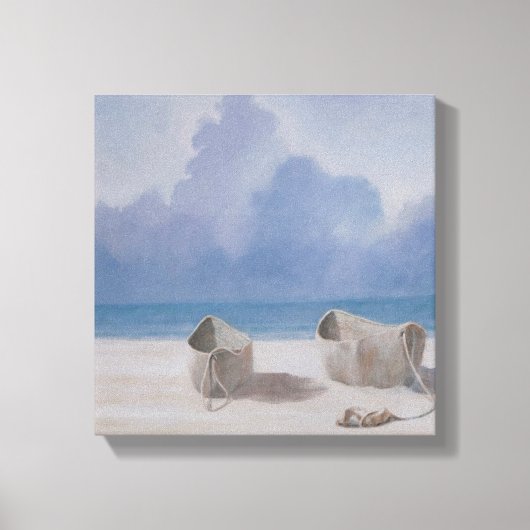 Fischereidugout Kilifi 2012 Leinwanddruck (Vorderseite)