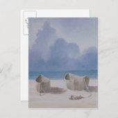 Fischereidugout Kilifi 2012 Postkarte (Vorne/Hinten)