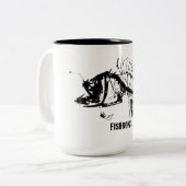 FISCHEREIEN ZWEIFARBIGE TASSE (Vorderseite Links)