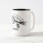 FISCHEREIEN ZWEIFARBIGE TASSE (VorderseiteRechts)