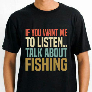Fischereienthusiasten Outdoor Adventure Retro Vint T-Shirt