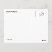 Fischereifahrzeug 1 postkarte (Rückseite)