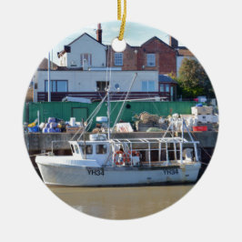 Fischereifahrzeug JH 34 Keramik Ornament