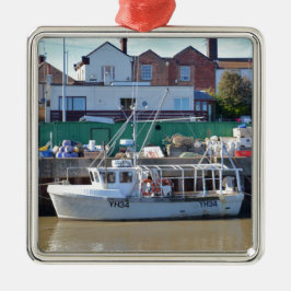 Fischereifahrzeug JH 34 Ornament Aus Metall
