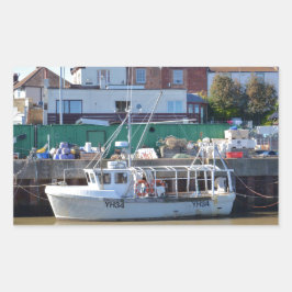 Fischereifahrzeug JH 34 Rechteckiger Aufkleber