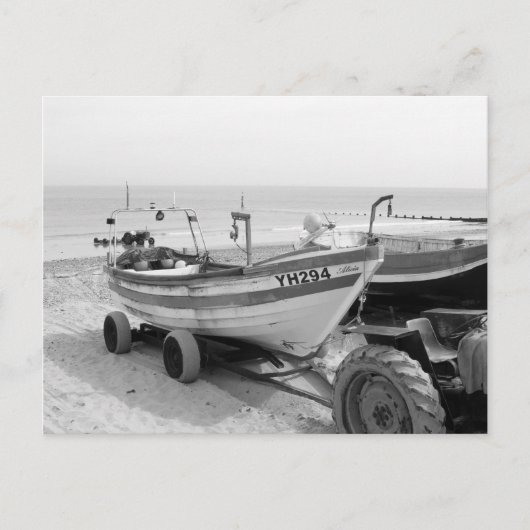 "Fischereifahrzeug" Postkarte (Vorderseite)