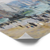 Fischereifahrzeuge, die den Hafen Verlassend | Cla Poster (Ecke)