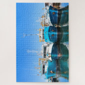 Fischereifahrzeuge, Fremantle, Australien Puzzle (Vertikal)
